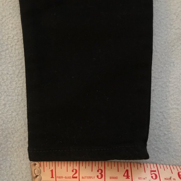 NWT GAP Mid Rise True Skinny Jeans Black size 25 Short - Picture 4 of 9
